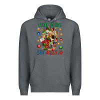 Rock Dead Inside But Jolly Af Premium Hoodie - BundleAndBundleShop