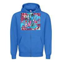 True Royal dentist element with flowers Zipper Hoodie - AdoDesignShop