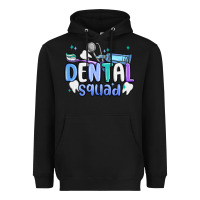 Black dental squad Heavyweight Hoodie - MaliasSmallBusiness