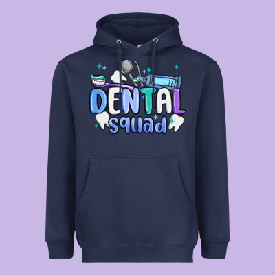 Dental Squad Heavyweight Hoodie Designed By Maliassmallbusiness