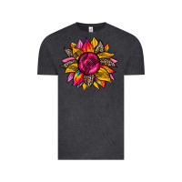 Vintage Black race  sunflower Vintage Tee - Zillion Design Studio