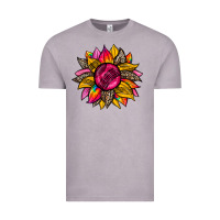 Vintage Zinc race  sunflower Vintage Tee - Zillion Design Studio