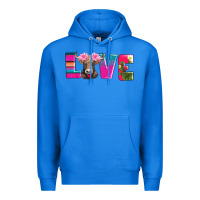True Royal love with braunvieh cow Premium Hoodie - AdoDesignShop