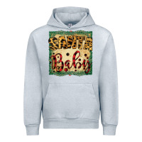 Heather Grey Santa Baby Urban Hoodie - Bettercallsaul