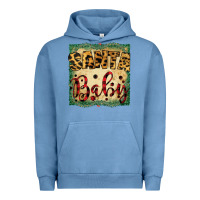 Pigment Pebble Blue Santa Baby Urban Hoodie - Bettercallsaul