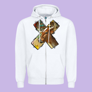 Farm Life Alphabet Lowercase Letters X Zipper Hoodie Designed By Bundleandbundleshop
