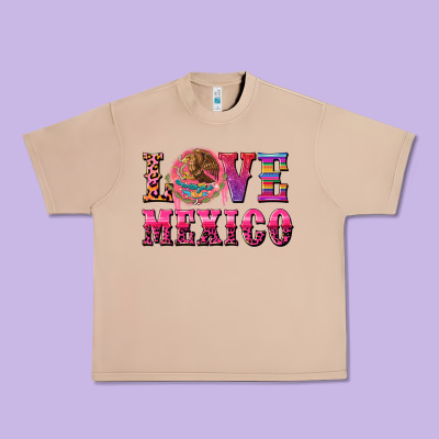 Love Mexico Urban Heavy Tee Designed By Cts Tumbler Store
