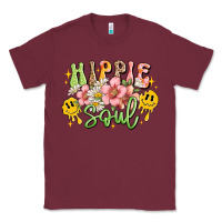Burgundy hippie soul Classic Tee - JahusDesignShop