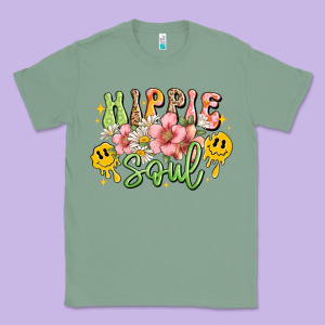 Hippie Soul Classic Tee Designed By Jahusdesignshop