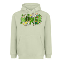 Matcha st.patrick's day nurse Heavyweight Hoodie - MaliasSmallBusiness