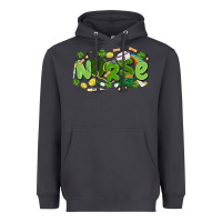 Smoke st.patrick's day nurse Heavyweight Hoodie - MaliasSmallBusiness