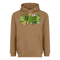 Toasted Coconut st.patrick's day nurse Heavyweight Hoodie - MaliasSmallBusiness