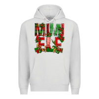 Dove Grey Christmas Mimi Elf Premium Hoodie - BundleAndBundleShop