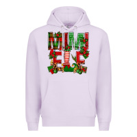 Lilac Christmas Mimi Elf Premium Hoodie - BundleAndBundleShop