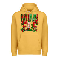 Mustard Christmas Mimi Elf Premium Hoodie - BundleAndBundleShop