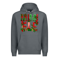 Rock Christmas Mimi Elf Premium Hoodie - BundleAndBundleShop