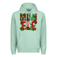 Seafoam Christmas Mimi Elf Premium Hoodie - BundleAndBundleShop