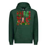 Sports Green Christmas Mimi Elf Premium Hoodie - BundleAndBundleShop