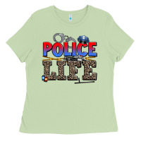 Matcha police life Ladies Tee - AdoDesignShop
