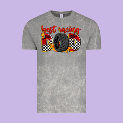 Best Racing Dad Vintage Tee Designed By Zillion Design Studio