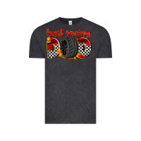 Vintage Black best racing dad Vintage Tee - Zillion Design Studio
