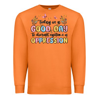 Carrot today is a good day to disrupt systems of oppressi Premium Sweatshirt - MaliasSmallBusiness