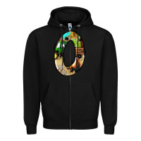 Black farm life alphabet numbers 0 Zipper Hoodie - BundleAndBundleShop