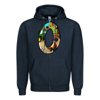 Navy farm life alphabet numbers 0 Zipper Hoodie - BundleAndBundleShop