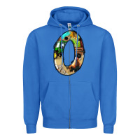 True Royal farm life alphabet numbers 0 Zipper Hoodie - BundleAndBundleShop