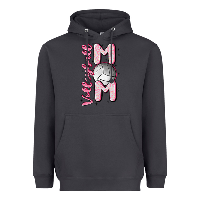 Volleyball Mom Heavyweight Hoodie by MaliasSmallBusiness | Teevron