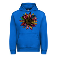 Cobalt Cheetah Christmas Sunflower Urban Hoodie - Bettercallsaul