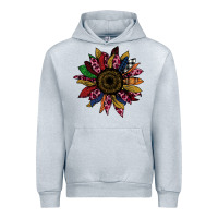 Heather Grey Cheetah Christmas Sunflower Urban Hoodie - Bettercallsaul