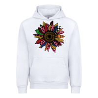 White Cheetah Christmas Sunflower Urban Hoodie - Bettercallsaul