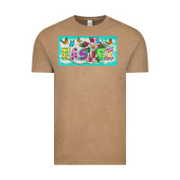 Vintage Coffee easter cross license plate template Vintage Tee - BarkalooDesign