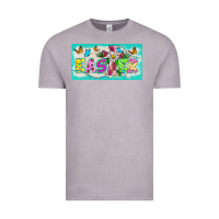 Vintage Zinc easter cross license plate template Vintage Tee - BarkalooDesign