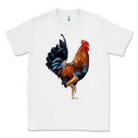 White cockerel Classic Tee - JahusDesignShop