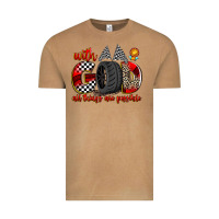 Vintage Camel with god all things are possible Vintage Tee - Zillion Design Studio