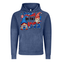 Vintage Denim born in the usa Vintage Hoodie - Zillion Design Studio