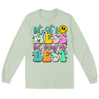 Matcha bit of a mess but doing my best Long Sleeve Tee - JahusDesignShop