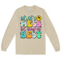 Mushroom bit of a mess but doing my best Long Sleeve Tee - JahusDesignShop