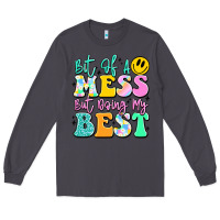 Smoke bit of a mess but doing my best Long Sleeve Tee - JahusDesignShop