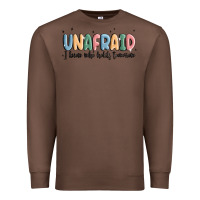 Chestnut unafraid Premium Sweatshirt - MaliasSmallBusiness