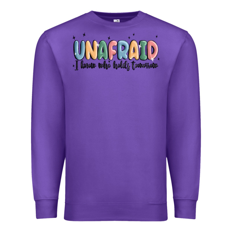 Unafraid Premium Sweatshirt by MaliasSmallBusiness | Teevron