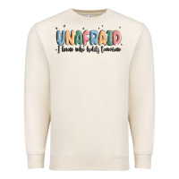 Sandshell unafraid Premium Sweatshirt - MaliasSmallBusiness