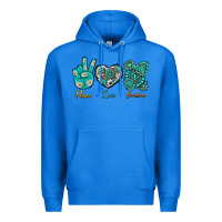 True Royal Peace Love Gemstone Premium Hoodie - BundleAndBundleShop