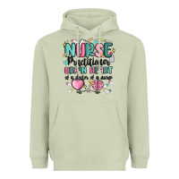 Matcha nurse practitioner Heavyweight Hoodie - MaliasSmallBusiness