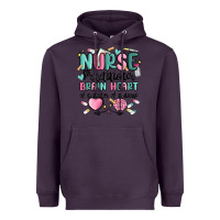 Plum nurse practitioner Heavyweight Hoodie - MaliasSmallBusiness