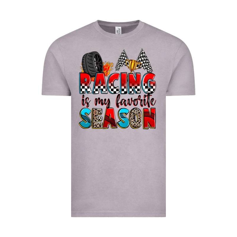 Racing Is My Favorite Season Vintage Tee by Zillion Design Studio | Teevron
