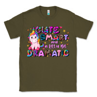 Army Green cute smart and a little bit dramatic Classic Tee - JahusDesignShop