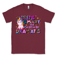 Burgundy cute smart and a little bit dramatic Classic Tee - JahusDesignShop